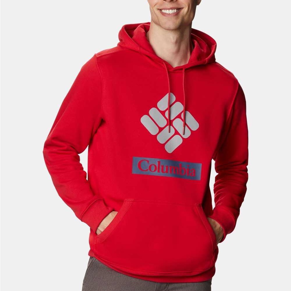 🧣NWT Columbia Mount Mitchell Men Size M Hoodie Charcoal Stacked Gem Columbia🧣